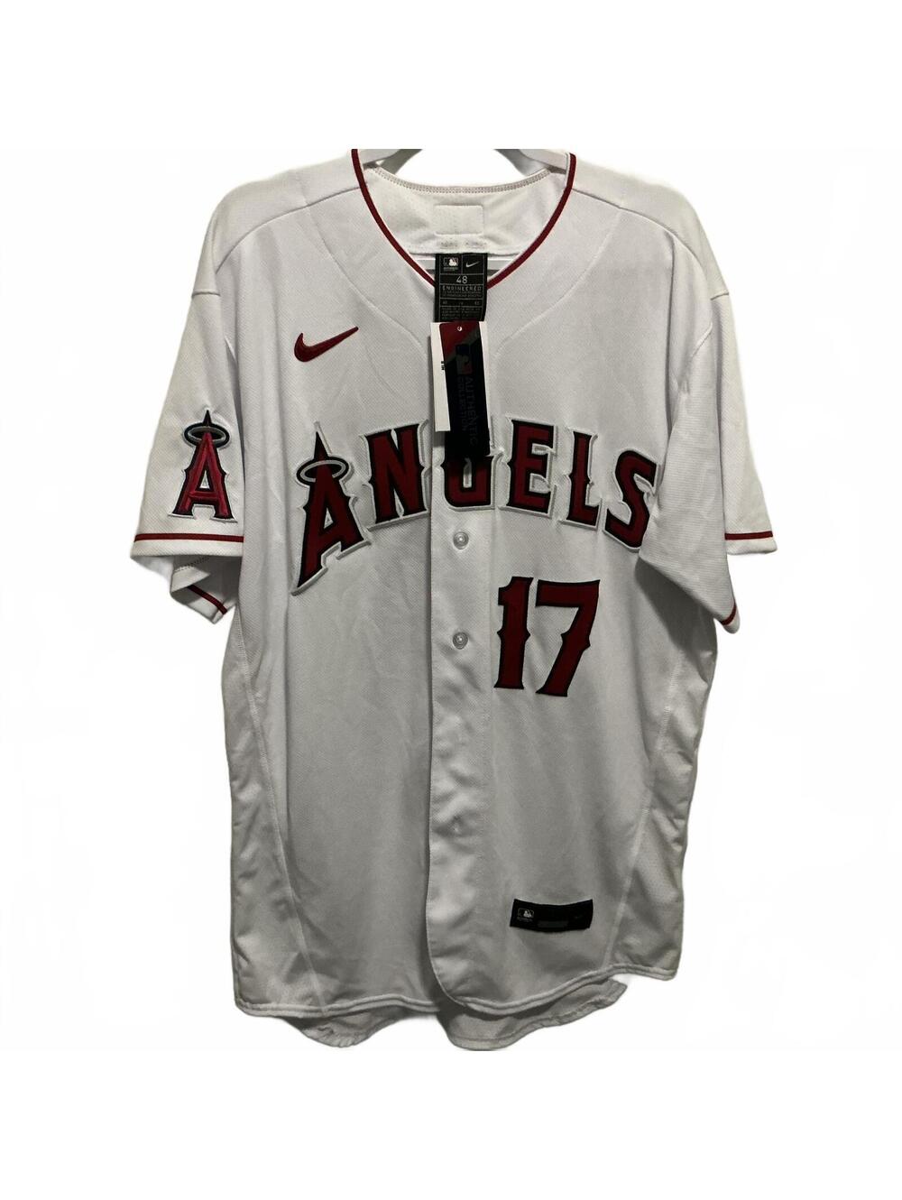 Nike MLB Authentic Los Angeles Angels Shohei Ohtani #17 Home Jersey Size 48 $425